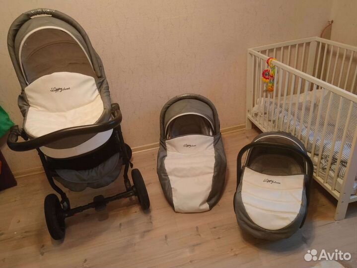 Коляска tutis zippy classic 3 в 1