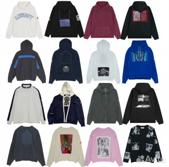 Свитшоты, Лонгсливы, Худи Cavempt