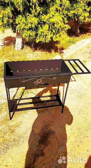 Мангал HIT 3 мм., 4 мм. Разборный Перевозной