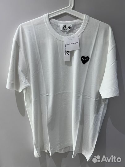 Футболка Comme Des Garcons Play black heart