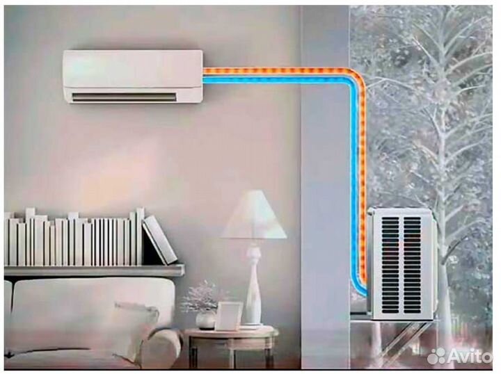Кондиционер с монтажом