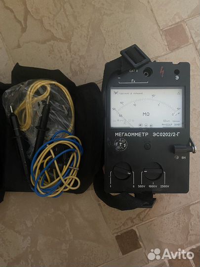 Мегаомметр эс0202/2-г