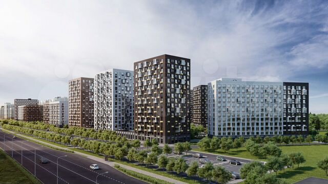 3-к. квартира, 76,6 м², 9/25 эт.