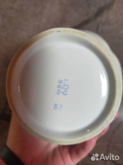 Ваза Барановский фарфоровый завод, клеймо 70-х гг