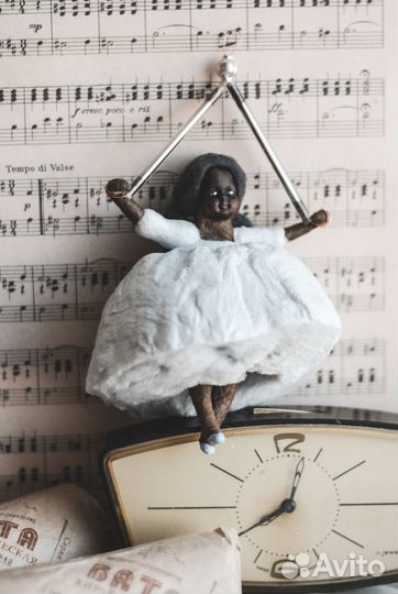 Ватная игрушка Балеринка