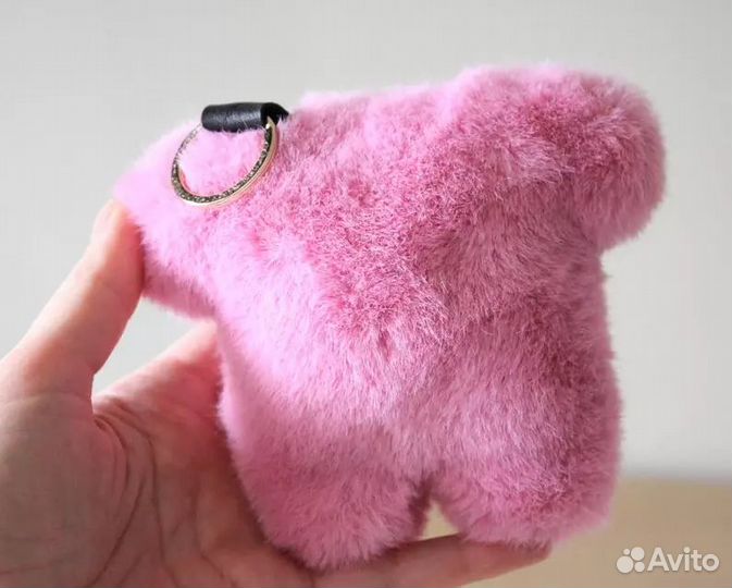 Меховой брелок