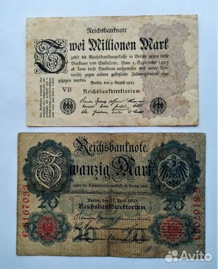 Германия начало хх века / 10 шт. / оригиналы