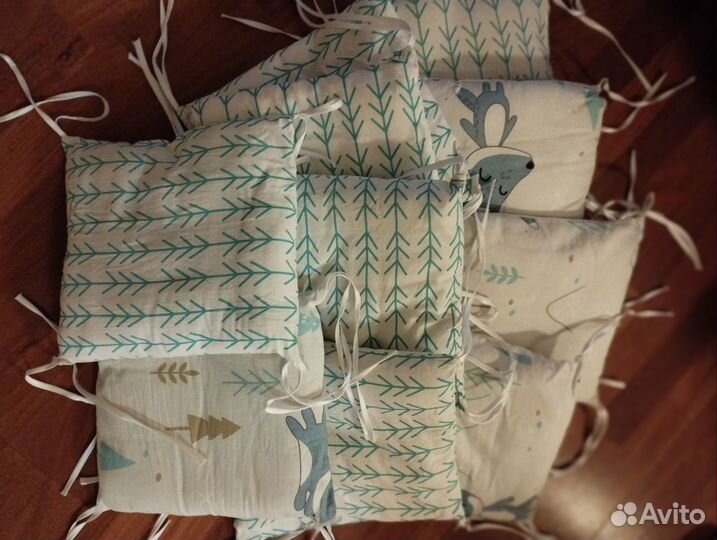 Бортики в детскую кроватку