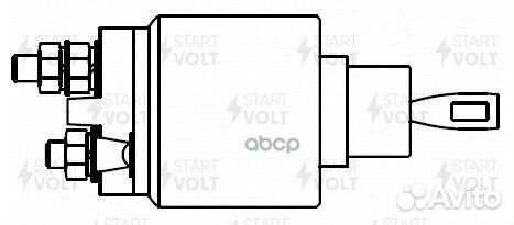 Реле втягивающее стартера для а/м VAG A6 (97) /A4