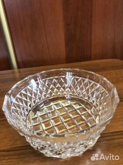 Хрусталь салатеик времен СССР