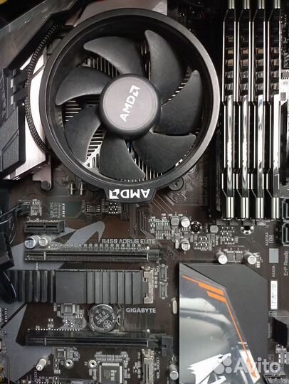 Компьютер Aorus Elite b450 \ Ryzen 5 2400G \ 16 оз