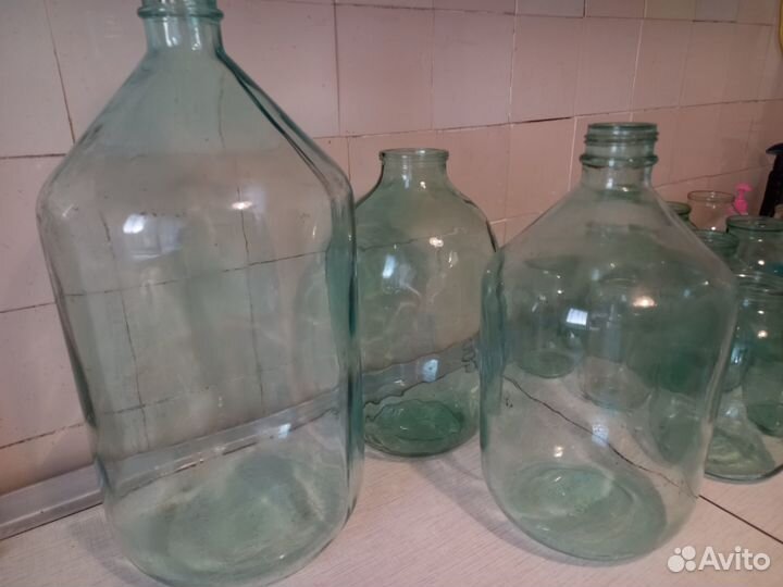 Бутыли 20л и 10л