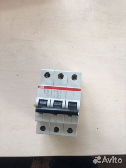 Автоматический выключатель abb S 203 C 10/16/25