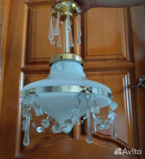 Люстра винтажная времён СССР