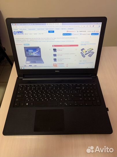 Ноутбук dell 15