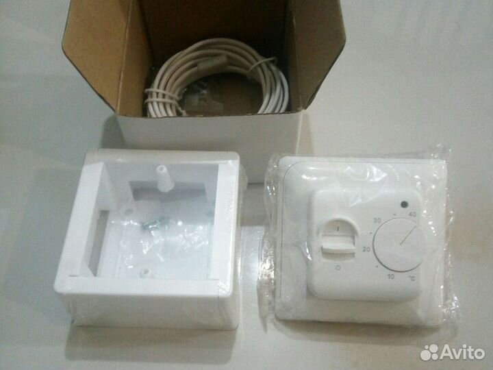 Терморегулятор накладной внешний для теплого пола