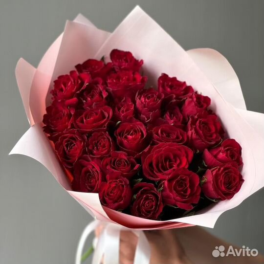 101 красная роза