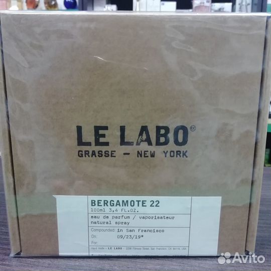 Le Labo № 22 Bergamote Ле Лабо Бергамот 100 мл