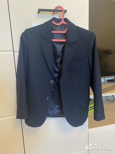Пиджак школьный на мальчика 122