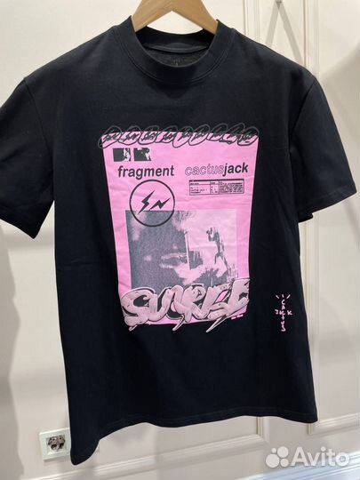 Футболка Travis Scott Cactus Jack Trails fragment