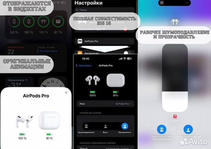 AirPods Pro Premium Лучшего качества + Гарантия