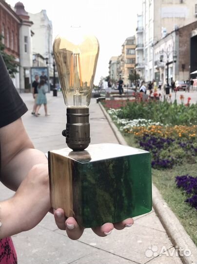 Светильник ночник в стиле Loft