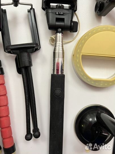 Моноподы, комплектующие для телефонов