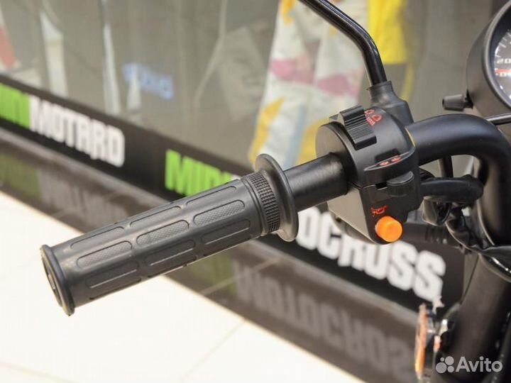 Мопед racer/рейсер RC50 alpha + цпг 125 см3 черный