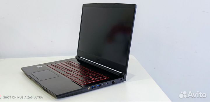 Игровой ноутбук msi gf65 RTX 3060 6GB, RAM24GB
