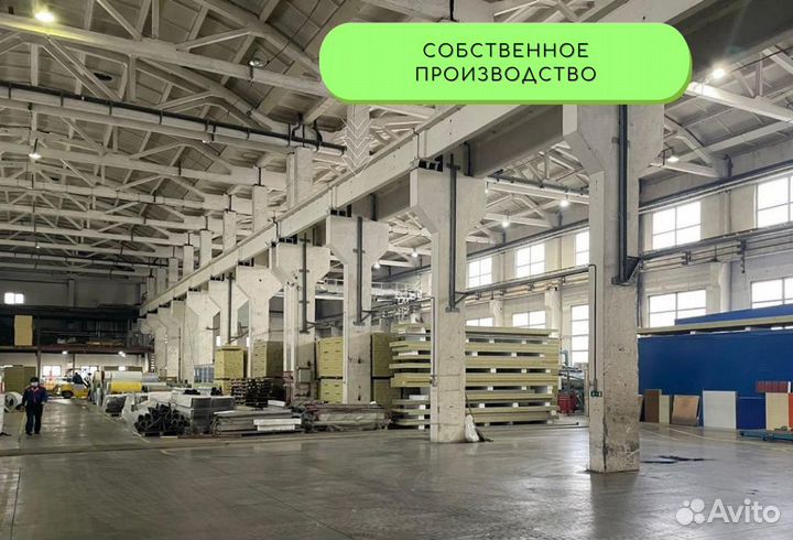 Сэндвич панели для ангара