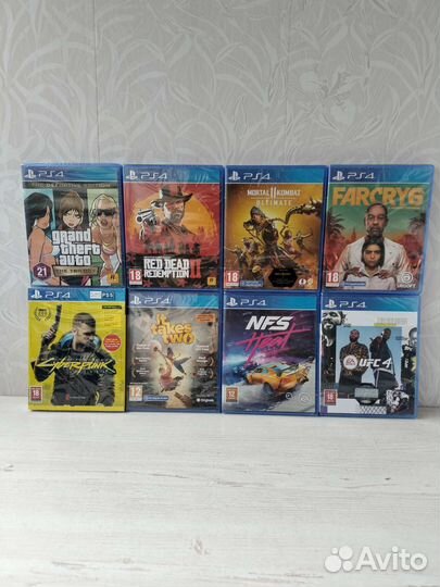 Игры ps4 новые диски