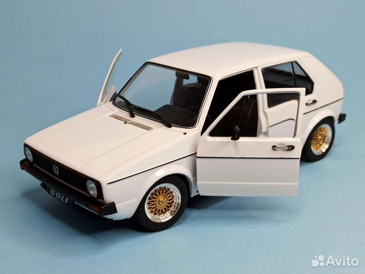 Volkswagen Golf 1 L BBS Wheels 1:18 Solido