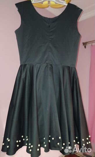 Платье чёрное (выпускной, вечеринка)