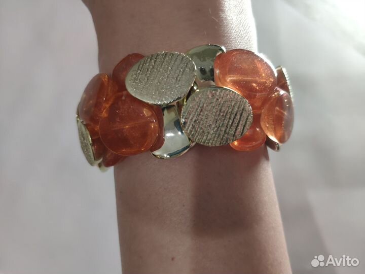 Браслет под янтарь Lady Collection