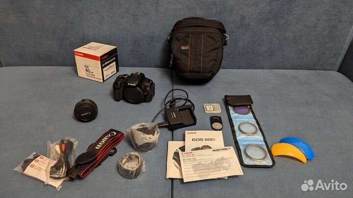 Canon 600d + Canon EF 40mm f/2.8 STM