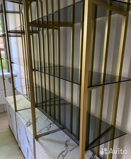 Стеллаж металлический лофт