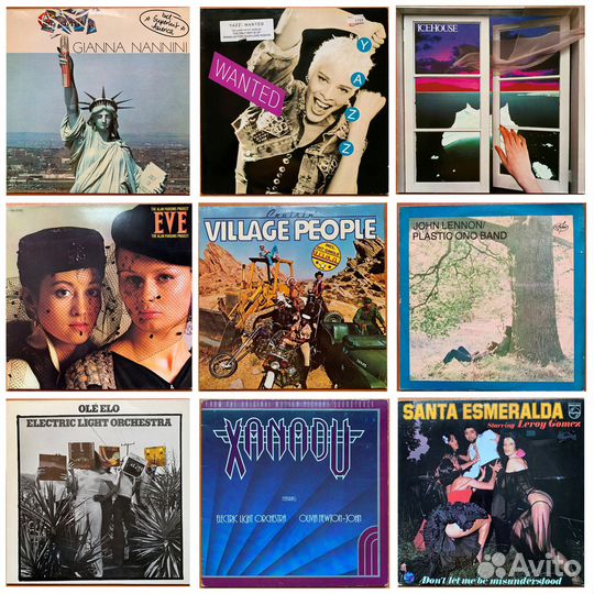 Виниловые пластинки LP