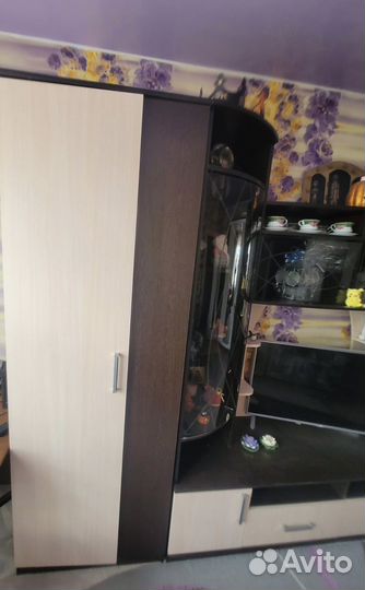 Стенка в гостиную со шкафом новая