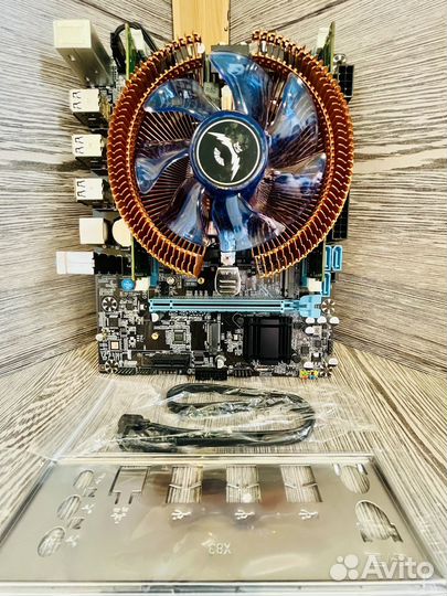 Комплект x79 lga 2011 intel Xeon 2630v2 16gb DDR3