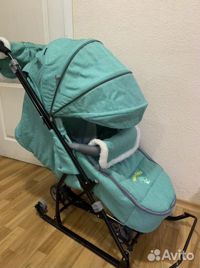 Коляска санки