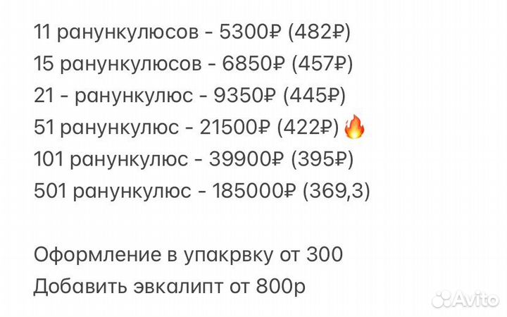 Доставка цветов ранункулюсы