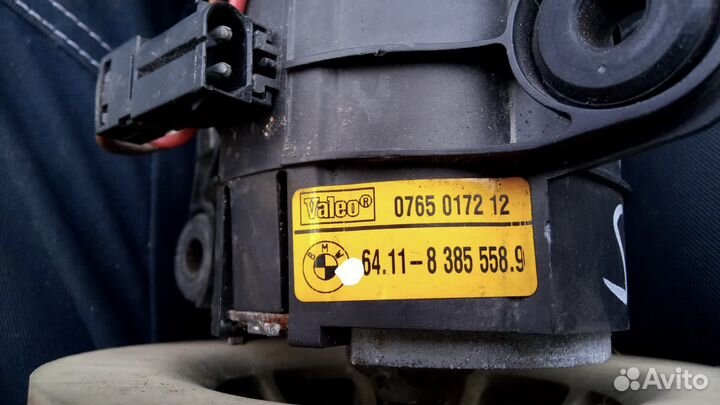 BMW x5 E53 моторчик печки