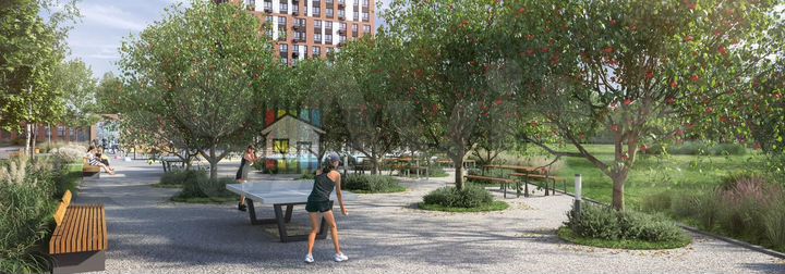 Квартира-студия, 25,7 м², 12/17 эт.