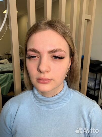 Оформление, окрашивание и ламинирование бровей