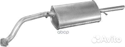 P05.09AL глушитель задняя часть Daewoo Lanos 1