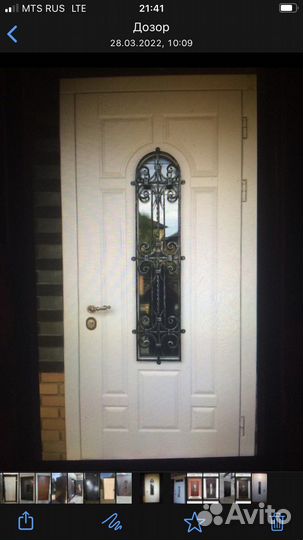 Теплые входные двери с терморазрывом