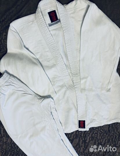 Кимоно белое, дзюдога (рост 150-155)