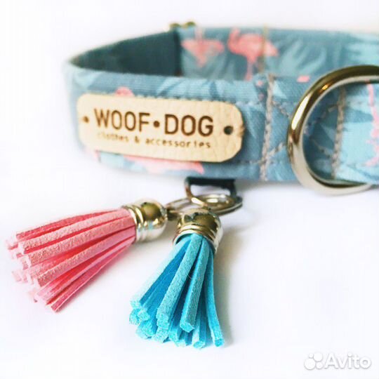 Ошейник ручной работы для собак новый
