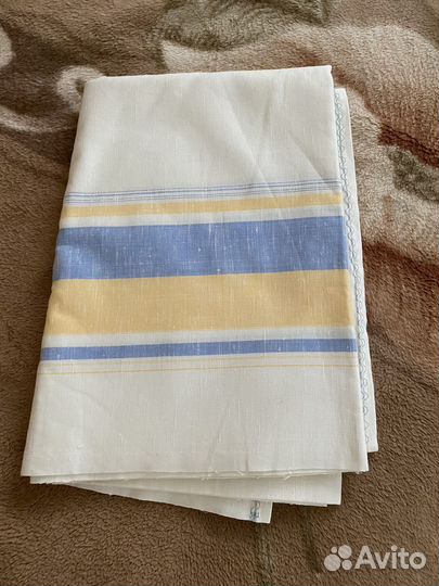 Новые льняные простыни СССР