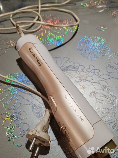 Фен щетка вращающаяся rowenta